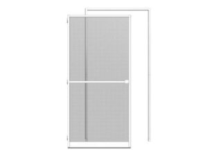 wip Insektenschutztür inkl. Universal-Klemmzarge (Weiß)